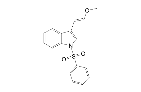 (E)-1-(PHENYLSULFONYL-INDOL-3-YL)-2-METHOXY-ETHEN