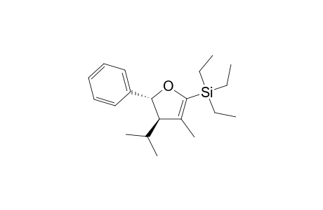 (-)-(4R,5R)-TRIETHYL-(4-ISOPROPYL-3-METHYL-5-PHENYL-4,5-DIHYDRO-FURAN-2-YL)-SILANE