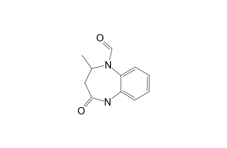 E-4-METHYL-5-FORMYL-2,3,4,5-TETRAHYDRO-1H-1,5-BENZODIAZEPIN-2-ONE