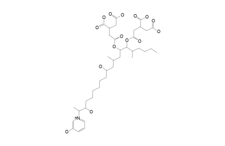 FP3;BIS-(1,2,3-PROPANETRICARBOXYLIC-ACID)-1,1'-[1-(12-(3-HYDROXY-1-PYRIDINYL)-4,11-DIHYDROXY-2-METHYLTRIDECYL)-2-(1-METHYLPENTYL)-1,2-ETHANDIYL