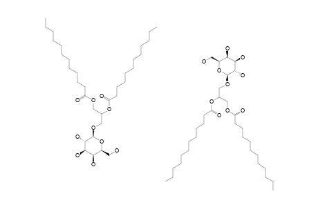 1,2-O-DILAUROYL-3-O-BETA-D-GALACTOPYRANOSYL-RAC-GLYCEROL;DIASTEREOISOMER-1-AND-2