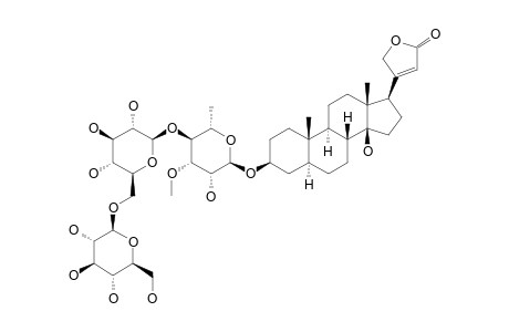 UZARIGENIN_BETA-GENTIOBIOSYL-ALPHA-L-ACOFRIOSIDE