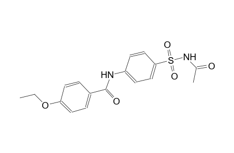 N-{4-[(acetylamino)sulfonyl]phenyl}-4-ethoxybenzamide