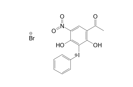 (2,6-Dihydroxy-3-acetyl-5-nitro-phenyl)-phenyl-iodonium bromide