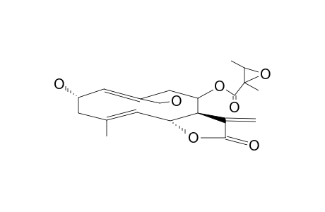 COTUNOLIDE,2-alpha,14-DIHYDROXY-8-beta-(2'R,3'R-EPOXYANGELOYLOXY)