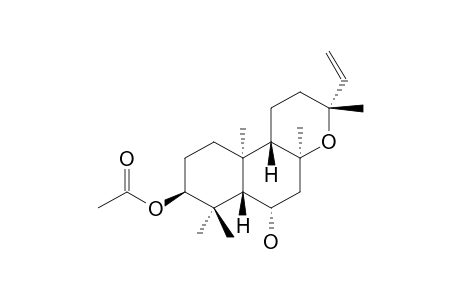 ENT-3-ALPHA-ACETOXY-6-BETA-HYDROXY-13-EPI-MANOYL-OXIDE