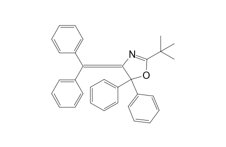 5,5-Diphenyl-4-(diphenylmethylene)-2-(t-butyl)-4,5-dihydro-1,3-oxazole