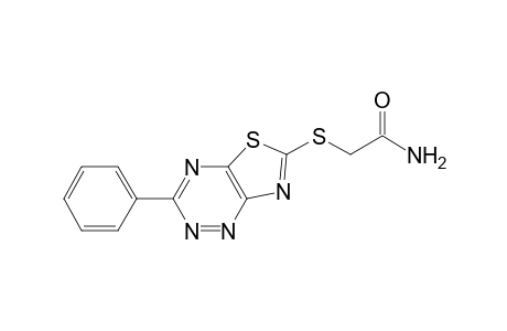 Acetamide, 2-[(3-phenylthiazolo[5,4-e]-1,2,4-triazin-6-yl)thio]-