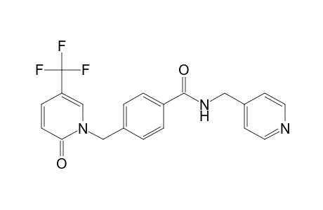 alpha-[2-OXO-5-(TRIFLUOROMETHYL)-1(2H)-PYRIDYL]-N-[(4-PYRIDYL)METHYL]-p-TOLUAMIDE