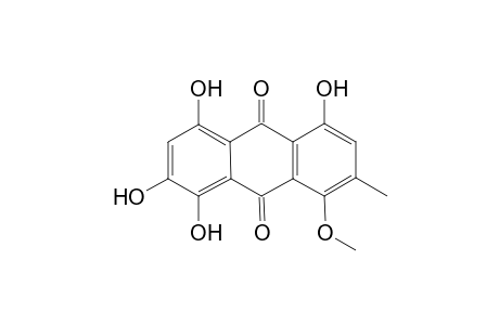 1,4,5,6,8-Pentahydroxy-3-methylanthraquinone - Monomethylderivative