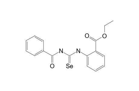 ETHYL-2-(3-BENZOYLISOSELENOUREIDO)-BENZOATE