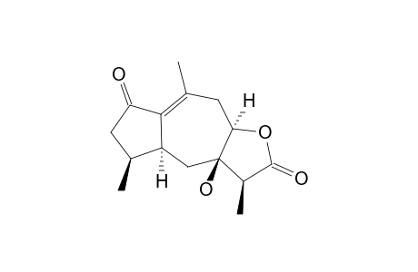 4-ALPHA,5-ALPHA,8-ALPHA,11-BETA-H-3-OXOGUAI-1-(10)-EN-12,8-OLIDE-7-BETA-DIOL