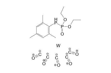 Diethoxyphosphoryl-(2,4,6-trimethylphenyl)phosphane tungsten pentacarbonyl