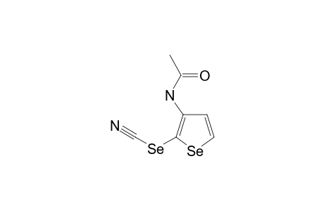 N-(2-selenocyanatoselenophen-3-yl)acetamide