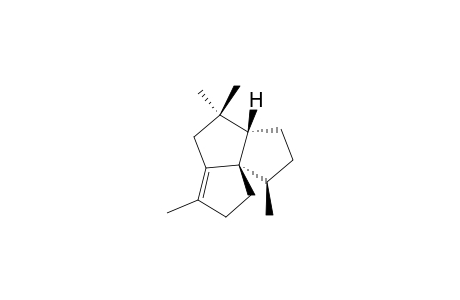 PANAGINSENE;(1-S*,8-S*,11-R*)-4,7,7,11-TETRAMETHYL-TRICYCLO-[6.3.0.0-(1.5)]-UNDEC-4-ENE