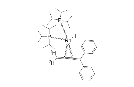 TRANS-[RHI(2-ETA-D2C=C=C=CPH2)(P-(ISO-PROPYL)3)2]