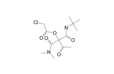 1-(TERT.-BUTYLAMINO)-2-(DIMETHYLCARBAMOYL)-1,3-DIOXO-BUTAN-2-YL-2-CHLOROACETATE