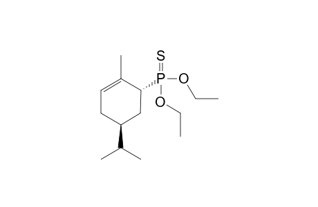 (4S,6R)-4-Isopropyl-1-methylcyclohexen-6-yl-diethoxyphosphonothioate