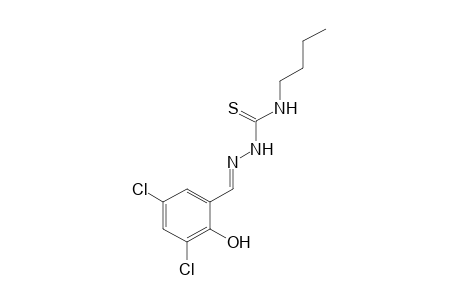 3,5-DICHLOROSALICYLALDEHYDE, 4-BUTYL-3-THIOSEMICARBAZONE