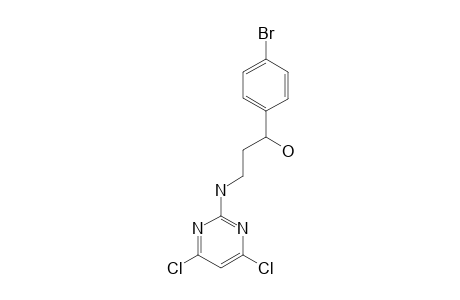 2-[3'-(4''-BrOMOPHENYL)-3'-HYDROXYPROPYLAMINO]-4,6-DICHLORO-PYRIMIDINE