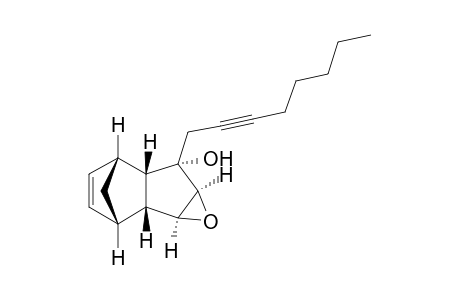 (+)-(1R,2S,3S,4S,5S,6R,7S)-exo-3-(Oct-2-ynyl)-exo-4,5-epoxy-endo-tricyclo[5.2.1.0(2,6)]dec-8-en-endo-3-ol