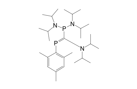 C-[BIS-(DIISOPROPYLAMINO)-PHOSPHINO]-C-(DIISOPROPYLAMINO)-P-(MESITYL)-PHOSPHAALKENE