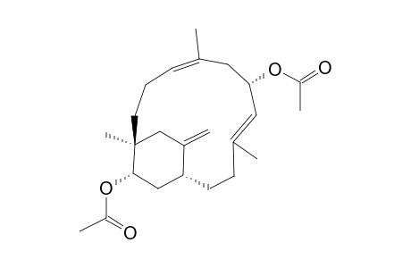 3-ALPHA,10-ALPHA-DIACETOXY-7,16-SECO-TRINERVITA-7,11,15(17)-TRIENE