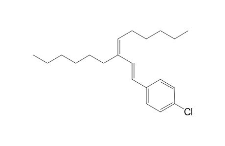 1-Chloro-4-(3-hexylnona-1,3-dien-1-yl)benzene