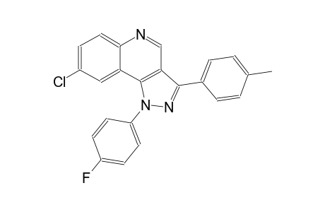 8-chloro-1-(4-fluorophenyl)-3-(4-methylphenyl)-1H-pyrazolo[4,3-c]quinoline