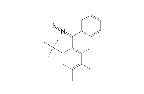 (6-TERT.-BUTYL-2,3,4-TRIMETHYLPHENYL)-PHENYLDIAZOMETHANE