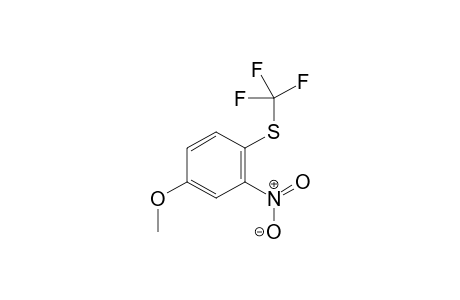 4-methoxy-2-nitro-1-[(trifluoromethyl)thio]benzene