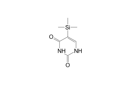 5-(Trimethylsilyl)-2,4(1H,3H)-pyrimidinedione