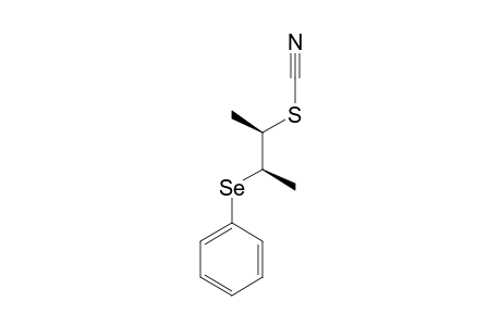 ERYTHRO-(BETA-THIOCYANATO-ALPHA-PROPYL)-PHENYLSELENIDE