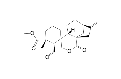 ENT-20-HYDROXY-6-OXO-6,7-SECO-5-EPI-KAUR-16-EN-7,19-DIOIC-ACID-7,20-LACTONE-19-METHYLESTER