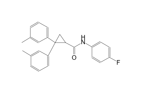 cyclopropanecarboxamide, N-(4-fluorophenyl)-2,2-bis(3-methylphenyl)-