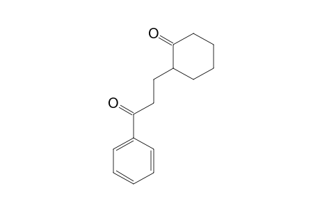 Cyclohexanone, 2-(3-oxo-3-phenylpropyl)-