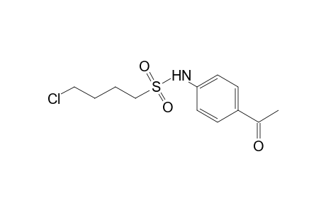 4'-acetyl-4-chloro-1-butanesulfonanilide