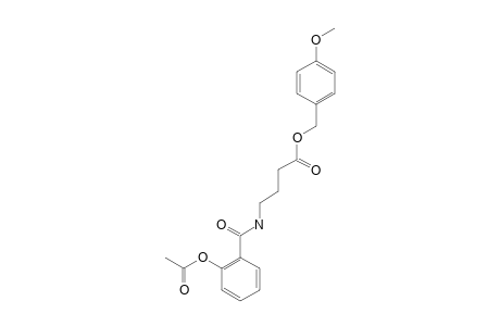 4-(2-ACETOXYBENZOYLAMINO)-BUTYRIC-ACID-PARA-METHOXY-BENZYLESTER