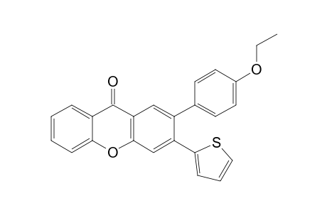 2-(4-ETHOXYPHENYL)-3-(2-THIENYL)-XANTHONE