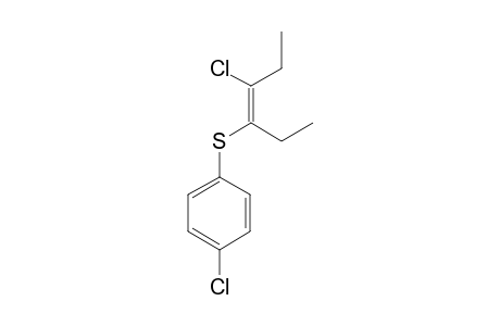 (Z)-3-(4-CHLOROBENZENESULFENYL)-4-CHLORO-3-HEXENE