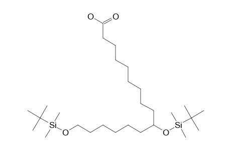 10,16-BIS-(TERT.-BUTYLDIMETHYLSILYLOXY)-HEXADECANOIC-ACID