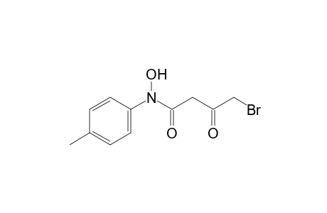 4-bromo-N-p-tolylacetoacetohydroxamic acid