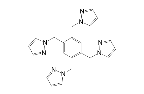 1,2,4,5-TETRAKIS-(PYRAZOL-1-YL-METHYL)-BENZENE