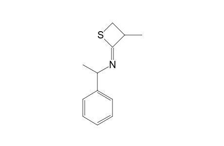 N-(3-METHYL-2-THIETANYLIDENE)-ALPHA-PHENYLETHYLAMINE;ISOMER-#A