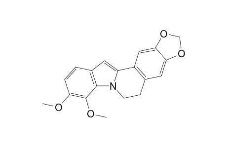 8,9-Dimethoxy-2,3-(methylenedioxy)-5,6-dihydroindolo[2,1-a]isoquinoline