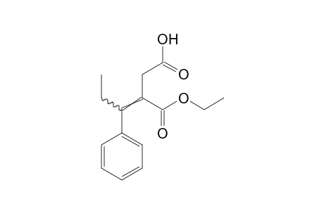 2-(alpha-ETHYLBENZYLIDENE)SUCCINIC ACID, 1-ETHYL ESTER (LOW MELTING FORM)