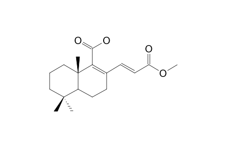 12-METHYL-HYDROGEN-11,12-SECOPODOCARPA-8,13-DIENE-11,12-DIOATE