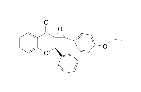 TRANS,TRANS-(+/-)-3'-(4-ETHOXYPHENYL)-2-PHENYLSPIRO-[CHROMAN-3,2'-OXIRAN]-4-ONE