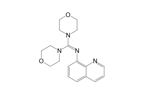 N-(Dimorpholinomethylene)quinolin-8-amine