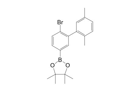 2-(6-bromo-2',5'-dimethyl-[1,1'-biphenyl]-3-yl)-4,4,5,5-tetramethyl-1,3,2-dioxaborolane